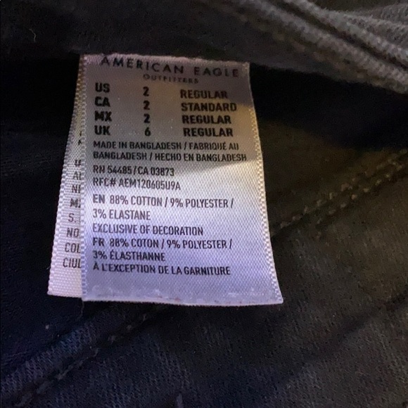 American Eagle, women’s black skinny jeans - Picture 6 of 6